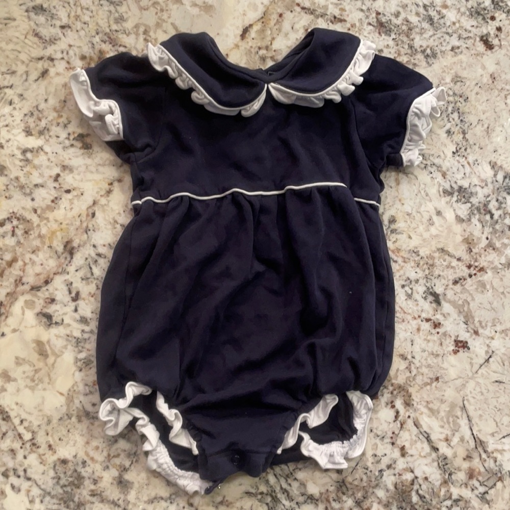 Lila and hayes 18-24 month navy bubble